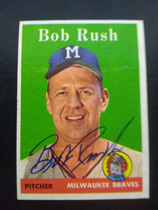 1958 Topps Base Set #313 Bob Rush