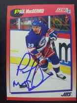 1991 Score Canadian (English) #219 Paul MacDermid