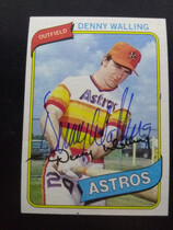 1980 Topps Base Set #306 Denny Walling