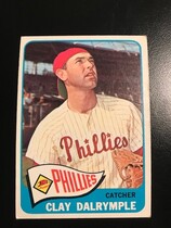 1965 Topps Base Set #372 Clay Dalrymple