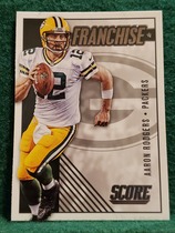 2016 Score Franchise #23 Aaron Rodgers