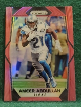 2017 Panini Prizm Prizm Pink #125 Ameer Abdullah