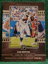 2018 Panini Human Highlight Reel #14 Cam Newton