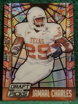 2015 Panini Prizm Collegiate Draft Picks Stained Glass #25 Jamaal Charles