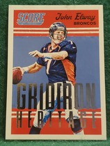 2015 Score Gridiron Heritage #3 John Elway