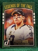 2016 Donruss Legends of the Fall #8 Drew Brees