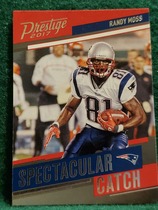 2017 Panini Prestige Spectacular Catch #2 Randy Moss
