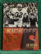 2017 Panini Absolute Kickoff #16 Jim Brown