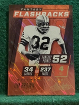 2017 Panini Absolute Fantasy Flashbacks Retail #1 Jim Brown