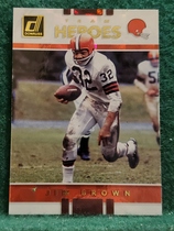 2017 Donruss Team Heroes #9 Jim Brown