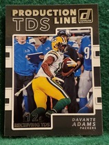 2017 Donruss Production Line Touchdowns #12 Davante Adams