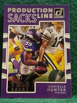2017 Donruss Production Line Sacks #5 Danielle Hunter
