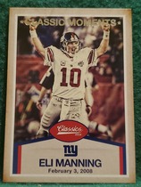 2016 Panini Classics Classic Moments #2 Eli Manning
