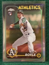 2024 Topps Chrome Refractor #91 Joe Boyle