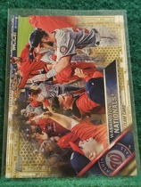 2016 Topps Gold #318 Washington Nationals