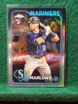 2024 Topps Chrome Refractor #266 Cade Marlowe