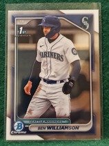 2024 Bowman Chrome Prospects #BCP-67 Ben Williamson