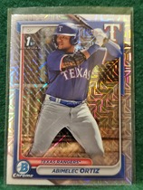 2024 Bowman Chrome Mega Box Prospects (Mojo Refractor) #BCP-16 Abimelec Ortiz