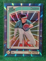 2024 Donruss Carolina Blue Laser #148 Tai Peete