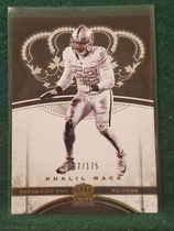 2017 Panini Crown Royale Holo Gold #58 Khalil Mack