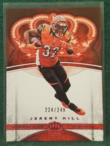 2017 Panini Crown Royale Pink #5 Jeremy Hill