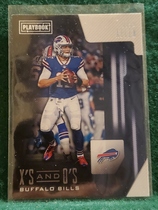 2018 Panini Playbook Xs and Os #6 Josh Allen