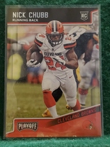 2018 Playoff Base Set #213 Nick Chubb