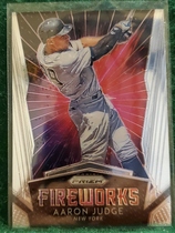 2019 Panini Prizm Fireworks #F13 Aaron Judge