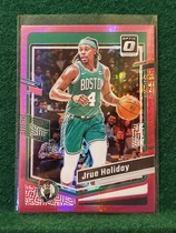 2023 Donruss Optic Pink Hyper #117 Jrue Holiday