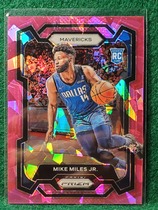 2023 Panini Prizm Pink Ice Prizm #295 Mike Miles Jr.
