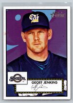 2001 Topps Heritage #13 Geoff Jenkins