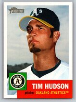 2002 Topps Heritage #15 Tim Hudson