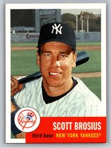2002 Topps Heritage #43 Scott Brosius