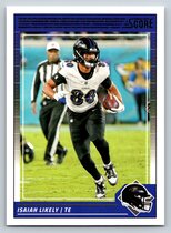 2024 Score Base Set #21 Isaiah Likely