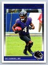 2024 Score Base Set #23 Zay Flowers