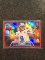 2013 Topps Chrome Pink Refractors #140 Matthew Stafford