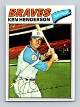 1977 Topps Base Set #242 Ken Henderson