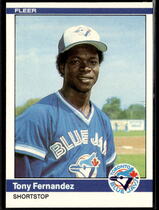 1984 Fleer Base Set #152 Tony Fernandez
