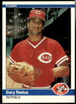 1984 Fleer Base Set #481 Gary Redus