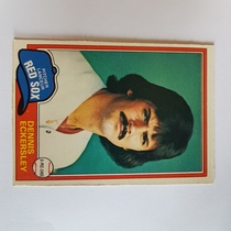 1981 O-Pee-Chee OPC Base Set #109 Dennis Eckersley