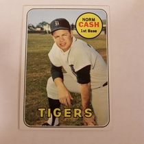 1969 Topps Base Set #80 Norm Cash