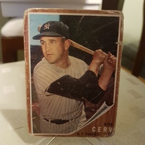 1962 Topps Base Set #169 Bob Cerv