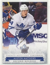 2017 Upper Deck Toronto Maple Leafs Centennial #149 Auston Matthews