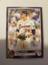 2022 Topps Royal Blue #129 Max Fried