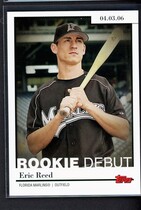 2006 Topps Update and Highlights Rookie Debut #RD-7 Eric Reed