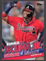 2020 Topps Update Ronald Acuna Jr. Highlights #TRA-10 Ronald Acuna Jr.