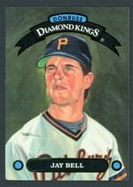 1992 Donruss Diamond Kings #DK-17 Jay Bell