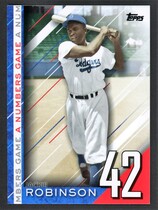2020 Topps Update A Numbers Game #NG-7 Jackie Robinson