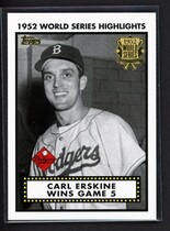 2002 Topps 1952 World Series Highlights #52WS-5 Carl Erskine