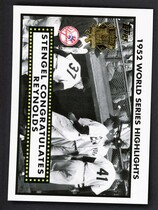 2002 Topps 1952 World Series Highlights #52WS-6 Reynolds|Stengel